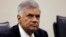 被总统重新任命的斯里兰卡总理维克勒马辛哈（资料照 ）