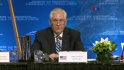 Tillerson: total desnuclearización de Corea del Norte