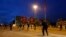 Anti-government protesters play soccer at Taksim Square in Istanbul, June 13, 2013.