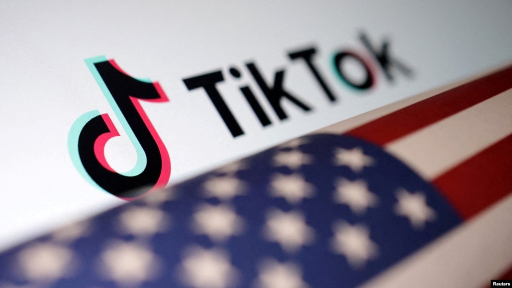 短视频应用程序TikTok在美国面临与中国母公司剥离的压力。（路透社）(photo:VOA)