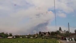 Volkana Çiyayê Sinabung yê Indonesiya Çalak Dibe