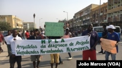 "Revús" protestam em Benguela (Foto de Arquivo)