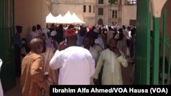 An nada Abubakar Shehu Abubakar a zaman sabon sarkin Gombe yau jumma'a 6 Yuni 2014.