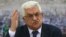 Palestinian President Mahmoud Abbas speaks during a meeting of the Palestinian leadership at his compound in the West Bank city of Ramallah, Friday, Nov. 16, 2012.