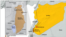 Golan Heights inset map