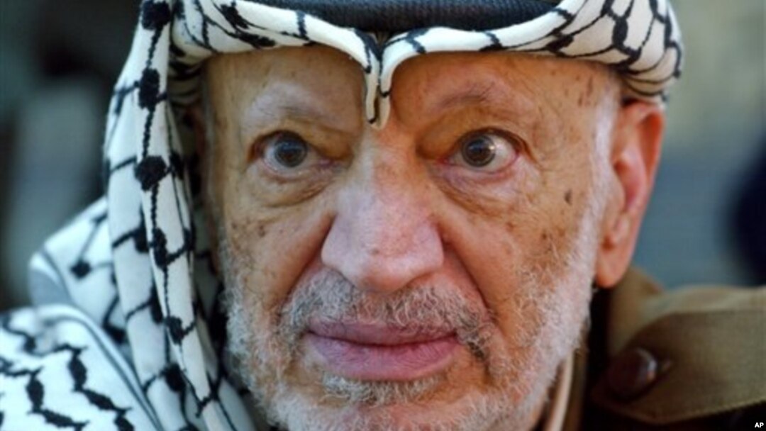 Mantan pemimpin Palestina Yasser Arafat yang meninggal dunia pada 2004 di sebuah rumah sakit militer di Perancis. (Foto: AP)