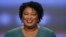 L'ancienne élue démocrate au Congrès de Géorgie, Stacey Abrams, lors d'un débat à Atlanta, le 20 mai 2018.