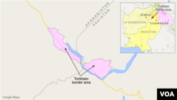 Torkham, perbatasan antara Afghanistan dan Pakistan.