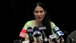 Yoani Sánchez apoya movimiento estudiantil en Venezuela