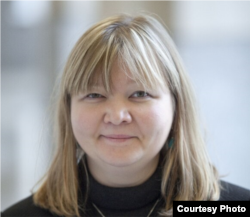 Russian media historian Nataliya Rostova. (Wilson Center photo)