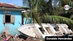 Las poblaciones de la Costa Caribe de Centroamérica fueron azotadas por dos fuertes huracanes que dejaron a miles sin vivienda ni cultivos.