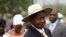 FILE - Uganda's President Yoweri Museveni