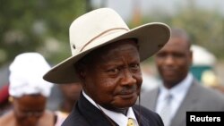 Yoweri Museveni, le président de l'Ouganda