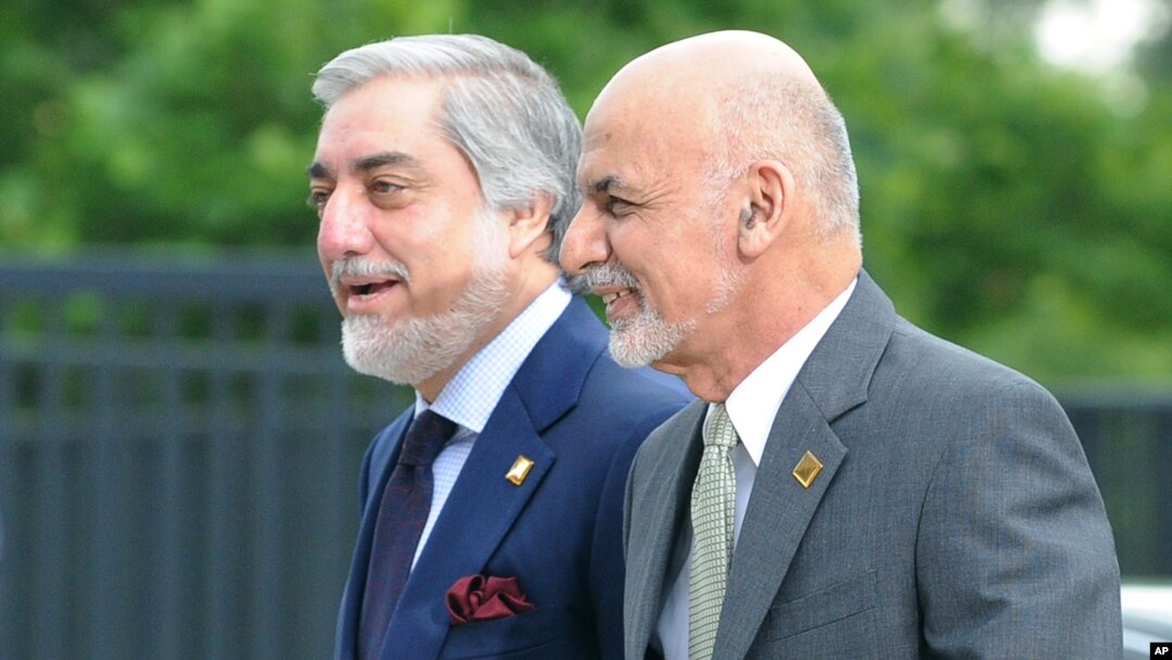 Prezident Ashraf G'ani va Bosh vazir Abdulla Abdulla