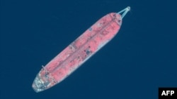 Arhviva - Na ovoj satelitskoj fotogafija, vlasništvu "Maksar tehnolodži" napravljenoj 19. jula 2020, vidi se tanker "FSO Sejfer" u vodama pored Jemena.