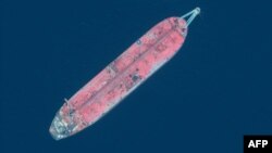 FSO Safer isimli tankerin uydular tarafından çekilmiş fotoğrafı
