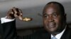 Zimbabwe's central bank Governor Gideon Gono gestures during a news conference at his office in Harare. (file photo)