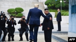 Lokaci da shugaba Trump ya shiga yankin arewacin Korea