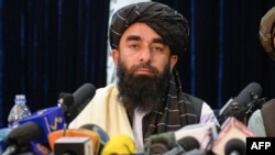 Juru bicara rezim Taliban Mujahid 