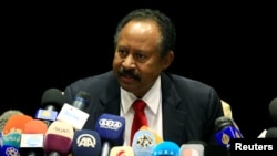  Sudanese prime minister Abdallah Hamdok says, Dec. 14, 2020, U.S. removal of Sudan from its terrorism list can create a new reality.