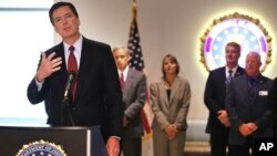 El director del FBI James Comey asegura que las redes terroristas en Siria son producto de “una metástasis de al-Qaeda”.