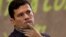 Former Judge Sergio Moro participates in an anti-corruption conference in Rio de Janeiro, Brazil, Nov. 23, 2018. 