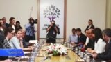 کۆبوونەوەی شاندی ڕێکخراوی پەرلەمانتارانی نێودەوڵەتی لەگەڵ پەرلەمانتارانی هەدەپە