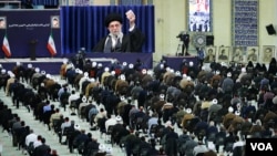 آیت‌الله علی خامنه‌ای در یک سخنرانی ویدئویی 