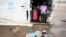 FILE - South Sudanese refugee children look out of a transit tent at the Imvepi refugee settlement camp in Arua District, northern Uganda, Aug. 22, 2017.
