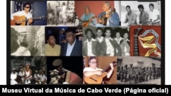 Museu Virtual da Música de Cabo Verde, página principal