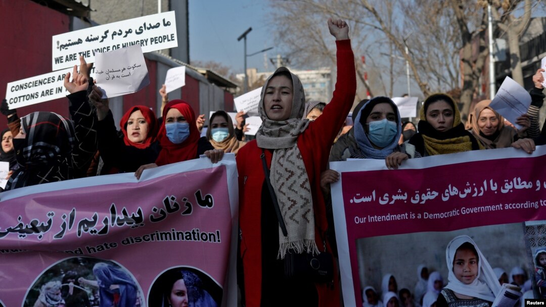 28-dekabr kuni Afg'oniston poytaxti ko'chalarida o'nlab ayollar norozilik namoyishi o'tkazdi 