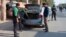 FILE - Police officers check a vehicle in Faisalabad, Jan. 15, 2019. Pakistan counterterrorism police have arrested an al-Qaida leader and close aide to Osama bin Laden after a yearslong manhunt, officials said July 19, 2024.