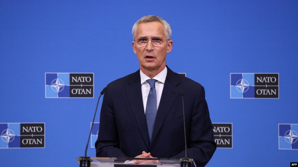 Генеральний секретар НАТО Єнс Столтенберг, 12 жовтня 2023.