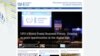 A portion of the Universal Postal Union's home page is seen in a web screenshot.