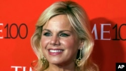 FILE - Gretchen Carlson, now chairwoman of the Miss America board, attends a Time magazine gala in New York, April 25, 2017. Former Miss America winners and state pageant officials are split over the leadership and direction of the organization.