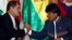 Los presidente Rafael Correa y Evo Morales dijeron que solo van a esperar hasta la asamblea de la OEA el año próximo.