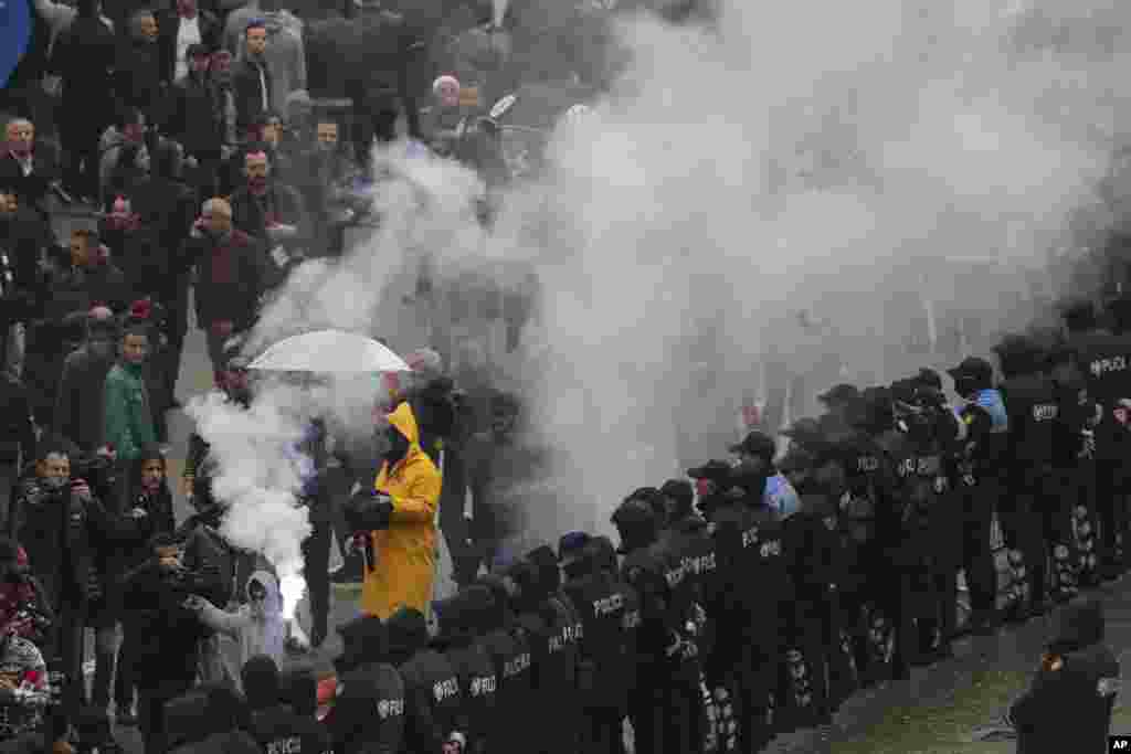 Albania Protest