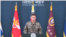 강현우 합동참모본부 작전본부장이 30일 최근 발생한 비무장지대(DMZ) 지뢰 폭발 사건과 관련한 군의 공식 입장을 발표하고 있다. (사진: 한국 국방부 X) 
