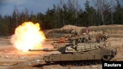 З архіву: військові навчання бойової групи посиленої передової присутності НАТО «Кришталева стріла 2021» в Латвії. 