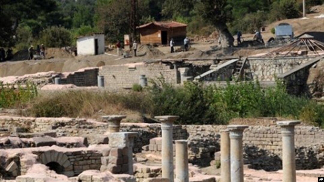 Allianoi, the world’s oldest known spa settlement, in Pergamon, Izmir Province, Turkey, is at risk of being submerged under water following the construction of the nearby the Yortanli Dam, which is completed but is not in operation due to the ongoing disc