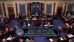 El Senado de EE.UU. da luz verde a la votación de Kavanaugh
