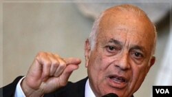 Ketua Liga Arab, Nabil Elaraby berada di Damascus untuk bertemu Presiden Bashar al-Assad (10/9).