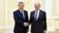 AQSh Savdo vaziri Uilbur Ross Toshkentda Prezident Mirziyoyev bilan, 23-oktabr, 2018