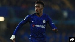 Dan wasan Chelsea, Callum Hudson-Odoi.