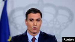 Shugaba Pedro Sanchez