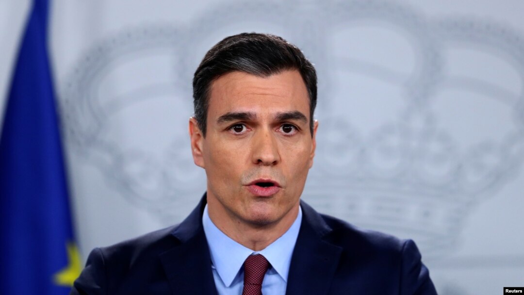 "El heroísmo es también lavarse las manos, quedarse en casa y protegerse uno mismo para proteger a la sociedad", dijo el presidente del gobierno español, Pedro Sanchez. Foto de archivo del 10 de marzo de 2020.