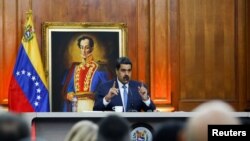 El gobierno en disputa de Nicolás Maduro ha contratado a un nuevo abogado para que pueda cabildear ante EE.UU. por las sanciones impuestas a su gestión. Foto de archivo del 14 de febrero de 2020.