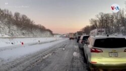 Lenta normalización, tras tormenta invernal en Washington