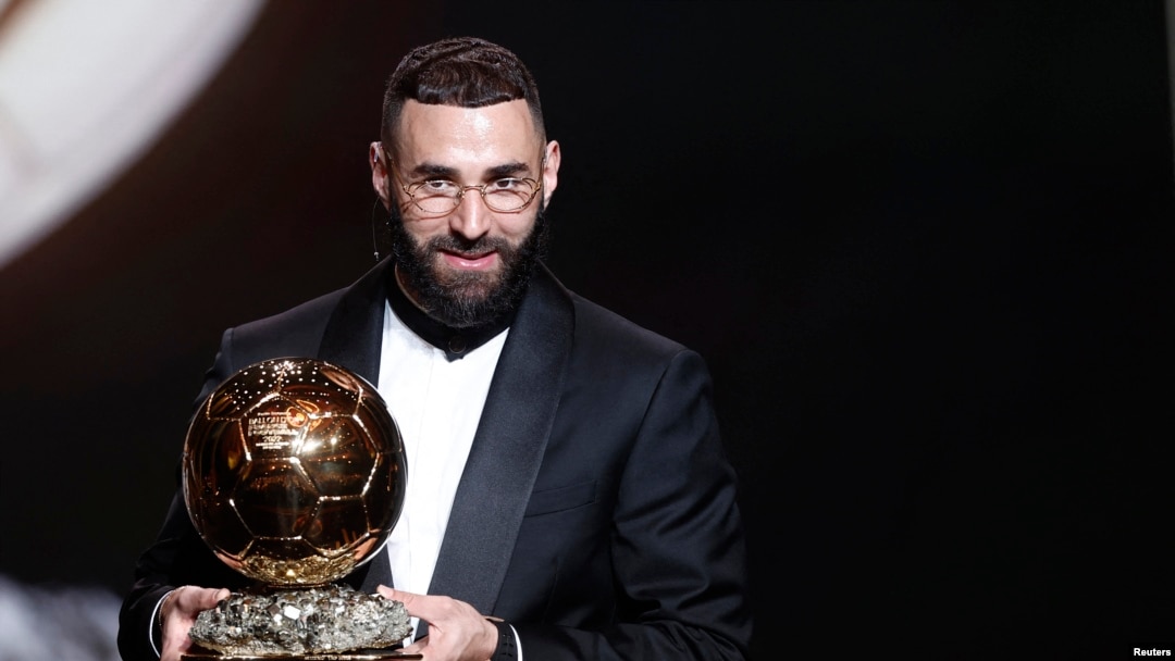 Benzema conquista a Bola de Ouro de 2022; veja os premiados - Gazeta  Esportiva