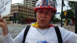 "La abuela de las protestas" de Caracas participa en la convocatoria de este #30Ene